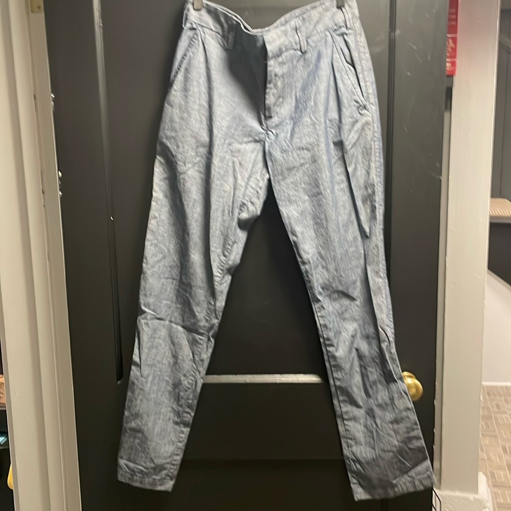 Barney’s of New York linen like pants size 30 metallic sheen